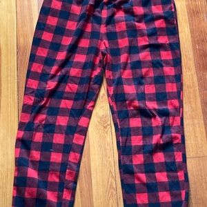 Wondershop Red and Black Plaid XL Women’s Pajama Pants